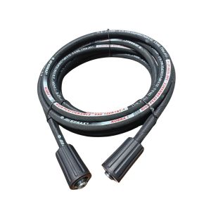 MANGUEIRA TRAMA AÇO ALTA PRESSÃO 2x ( M22-Pino 15MM ) - 15 METROS
