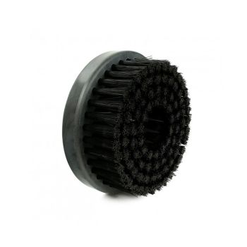 Escova Estofado 120MM CERDAS PRETA 0,30 MEDIA