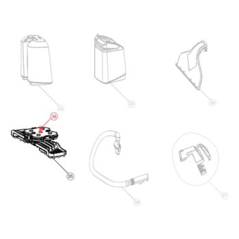 Escova Para Pisos Frios para WAP COMFORT CLEANER/POWER CLEANER - FW008490