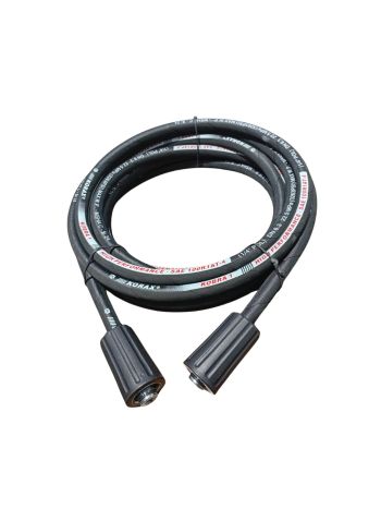 MANGUEIRA TRAMA AÇO ALTA PRESSÃO 2x ( M22-Pino 15MM ) - 15 METROS