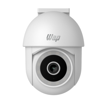 Câmera De Vídeo Wi-fi Full Hd 3mp 360° Com Áudio Wap Cor Branco