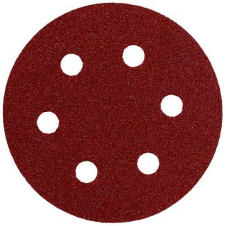 Kit 10 Folhas de Lixas Autoaderentes Metabo 80mm P-240